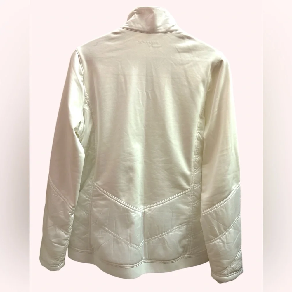 Nike Women’s Quilted Golf Jacket White Large - Picture 2 of 7